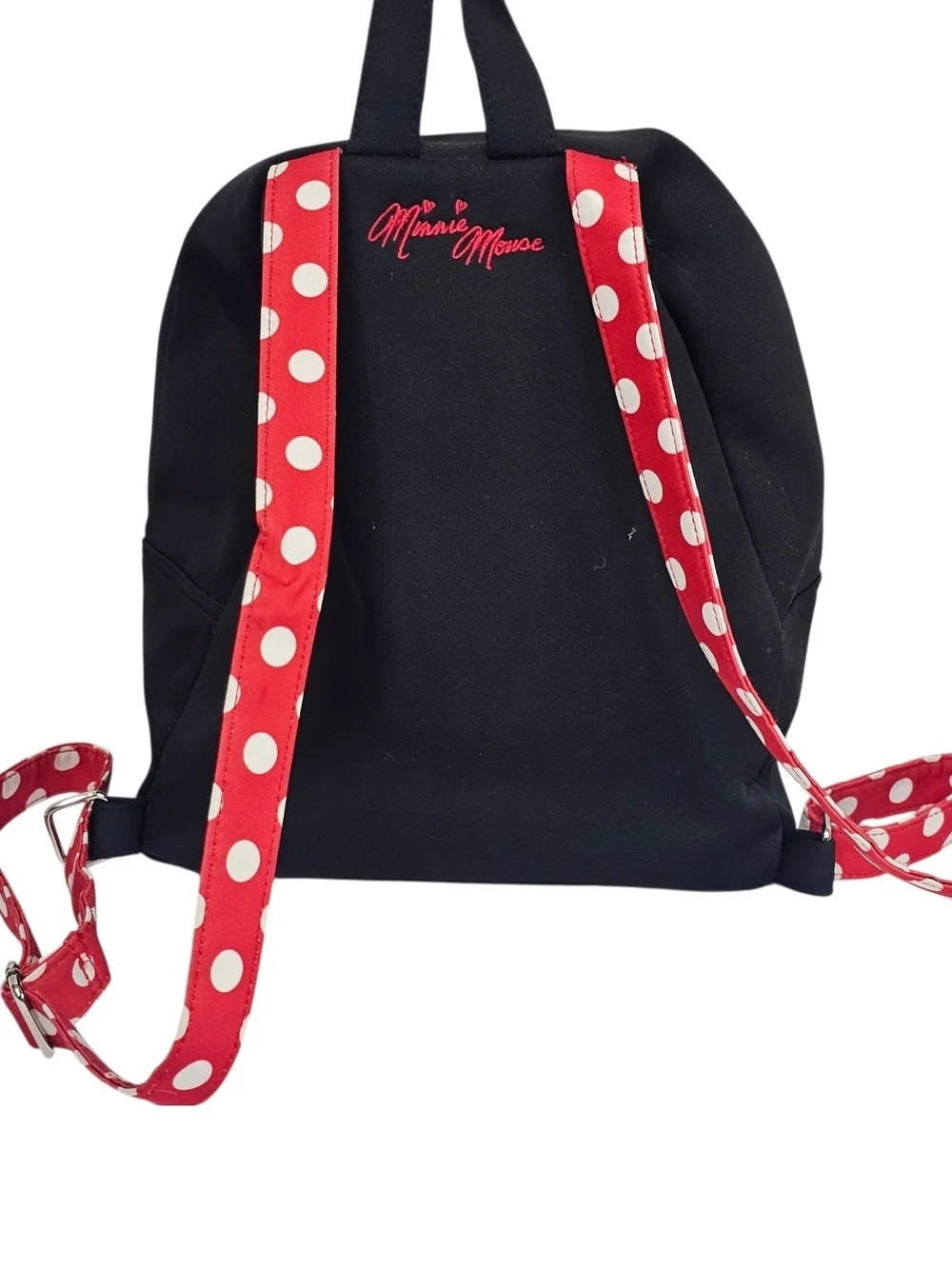 Disney Red and White Polka Dot Bow Kids Backpack